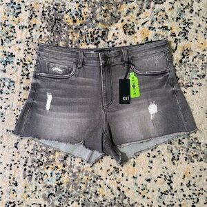 Kut from the Kloth Women's Gray Denim Shorts